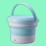 Maxbell Washing Machine Bucket Ozone Sterilization Touch Control Washing Blue