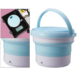 Maxbell Washing Machine Bucket Ozone Sterilization Touch Control Washing Blue