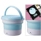 Maxbell Washing Machine Bucket Ozone Sterilization Touch Control Washing Blue