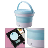 Maxbell Washing Machine Bucket Ozone Sterilization Touch Control Washing Blue
