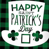 St Patrick's Day Throw Pillowcase Buffalo Plaid Cushion Case Decor Style7