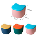 Maxbell Multifunctional Children's Storage Stool Toys Container Chest Kids Style 3