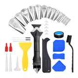 Maxbell 36x Caulking Tool Kit Caulking Nozzle Applicator Finishing Tool for Window