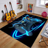 Maxbell Non Slip Rugs Soft Floor Carpet Game Room Bedroom Modern Pattern 1 100x150cm