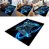 Maxbell Non Slip Rugs Soft Floor Carpet Game Room Bedroom Modern Pattern 1 100x150cm
