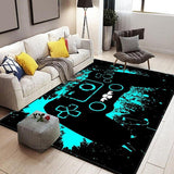 Maxbell Non Slip Rugs Soft Floor Carpet Game Room Bedroom Modern Pattern 2 100x120cm