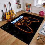 Maxbell Non Slip Rugs Soft Floor Carpet Game Room Bedroom Modern Pattern 3 100x120cm