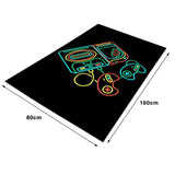 Maxbell Non Slip Rugs Soft Floor Carpet Game Room Bedroom Modern Pattern 4 80x160cm