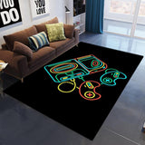Maxbell Non Slip Rugs Soft Floor Carpet Game Room Bedroom Modern Pattern 4 100x120cm