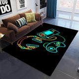 Maxbell Non Slip Rugs Soft Floor Carpet Game Room Bedroom Modern Pattern 6 100x120cm
