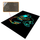 Maxbell Non Slip Rugs Soft Floor Carpet Game Room Bedroom Modern Pattern 6 100x150cm