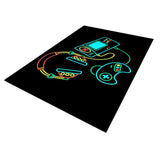 Maxbell Non Slip Rugs Soft Floor Carpet Game Room Bedroom Modern Pattern 6 100x150cm