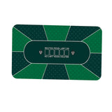 Maxbell Texas Hold'em Poker Mat Portable Poker Table Top with Art Deco Style2