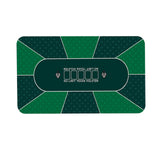 Maxbell Texas Hold'em Poker Mat Portable Poker Table Top with Art Deco Style2