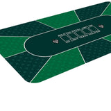 Maxbell Texas Hold'em Poker Mat Portable Poker Table Top with Art Deco Style2