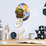 Maxbell Easter Window Clings Decorations Window Stickers Decals for Home Shop Cafe