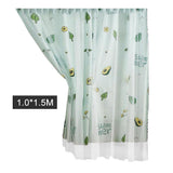 Maxbell Double Layer Polyester Mesh Curtain Window Curtain Drapes Style 2 1.0x1.5M