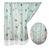 Maxbell Double Layer Polyester Mesh Curtain Window Curtain Drapes Style 3 1.2x1.8M