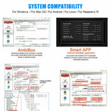 Maxbell DIY 5050 LED Strip Lights with Remote Controller for Room TV Kitchen Desk 2m