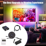 Maxbell DIY 5050 LED Strip Lights with Remote Controller for Room TV Kitchen Desk 2m