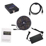 Maxbell DIY 5050 LED Strip Lights with Remote Controller for Room TV Kitchen Desk 2m