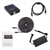 Maxbell 1M/2M/3M/4M/5M RGB 5050 LED Strip Lights Color Changing Tape Light for TV 4m