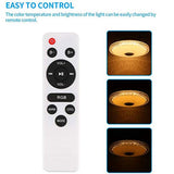 Maxbell Ceiling Light Bluetooth Music Speaker Dimmable Color Changing Lamp 36W 110V