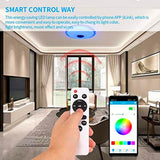 Maxbell Ceiling Light Bluetooth Music Speaker Dimmable Color Changing Lamp 36W 110V
