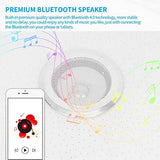 Maxbell Ceiling Light Bluetooth Music Speaker Dimmable Color Changing Lamp 36W 220V