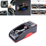 Maxbell Automatic Electric Tobacco Roller Cigarette Injector Rolling Machine Red