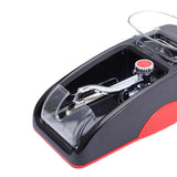 Maxbell Automatic Electric Tobacco Roller Cigarette Injector Rolling Machine Red