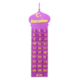 Maxbell Ramadan Countdown Calendar Eid Mubarak Advent Calendar Style A Purle