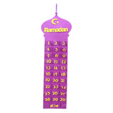 Maxbell Ramadan Countdown Calendar Eid Mubarak Advent Calendar Style A Purle