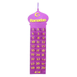 Maxbell Ramadan Countdown Calendar Eid Mubarak Advent Calendar Style A Purle