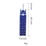 Maxbell Ramadan Countdown Calendar Eid Mubarak Advent Calendar Style B Blue