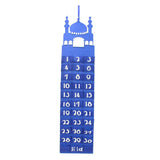Maxbell Ramadan Countdown Calendar Eid Mubarak Advent Calendar Style B Blue
