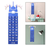 Maxbell Ramadan Countdown Calendar Eid Mubarak Advent Calendar Style B Blue