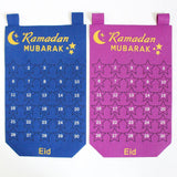 Maxbell Ramadan Countdown Calendar Eid Mubarak Advent Calendar Style F Purple