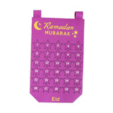 Maxbell Ramadan Countdown Calendar Eid Mubarak Advent Calendar Style F Purple