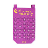 Maxbell Ramadan Countdown Calendar Eid Mubarak Advent Calendar Style F Purple