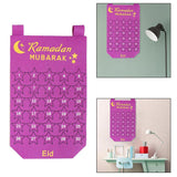 Maxbell Ramadan Countdown Calendar Eid Mubarak Advent Calendar Style F Purple