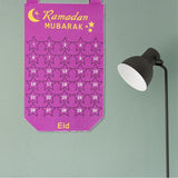Maxbell Ramadan Countdown Calendar Eid Mubarak Advent Calendar Style F Purple