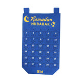 Maxbell Ramadan Countdown Calendar Eid Mubarak Advent Calendar Style F Blue