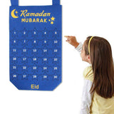 Maxbell Ramadan Countdown Calendar Eid Mubarak Advent Calendar Style F Blue