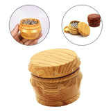 Maxbell Tobacco Grinder Tobacco Grinding Machine Herb Grinder Smoking Accessories Yellow 50x44mm