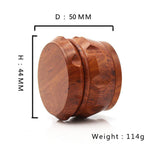 Maxbell Tobacco Grinder Tobacco Grinding Machine Herb Grinder Smoking Accessories Red 50x44mm
