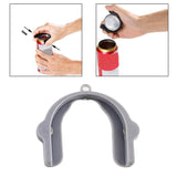 Maxbell Universal Safety Can Opener Easiest Durable Drink Opener Kitchen Tools Grey