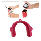 Maxbell Universal Safety Can Opener Easiest Durable Drink Opener Kitchen Tools Red