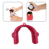Maxbell Universal Safety Can Opener Easiest Durable Drink Opener Kitchen Tools Red