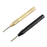 Maxbell 2PCS Center Hole Punch Strikes Surface Hammer Spring Loaded Window Breaker